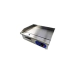 TAIMIKO Electric Griddle Commercial Counter Top Stainless Steel Hot Plate Kitchen Grill 3KW Fried Pans Burger Bacon Egg Fryer Barbeque