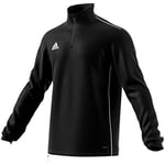 adidas CORE18 TR Top Sweatshirt Mens, Black/White, XL