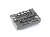 ANSMANN A-Nik EN EL 3E - Kamerabatteri - Li-Ion - 1400 mAh - för Nikon D200, D200 Kit, D80