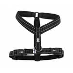 Hurtta Casual Padded Y-Harness Raven, 24-28"