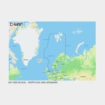 C-MAP Elektroniskt sjökort Reveal - Nordsjön & Danmark