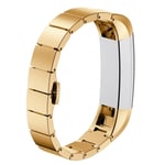 Fitbit Alta HR Steel Link Bracelet Stainless Strap Gold