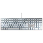 Cherry Tangentbord Kc 6000 Slim Silver German QWERTZ