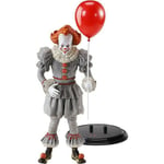 BendyFigs The Noble Collection IT Pennywise - 7.5in (19cm) Noble Toys Bendable F