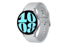 Samsung Galaxy Watch6 smart ur med sportsbånd - sølv - 16 GB - sølv