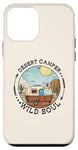 Coque pour iPhone 12 mini Rétro Desert Camper Wild Soul Cactus Paysage Camping