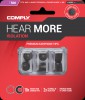 Comply Isolation Series T-500 Black Large 3-Pair 17-50121-11