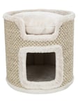 Trixie Ria Cat Tower 37 cm light grey/natural