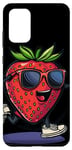 Galaxy S20+ Cool Strawberry Costume with funny Shoes and Arms Case