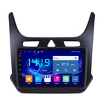 Flower-Ager Autoradio Bluetooth GPS Radio Stéréo pour Chevrolet Cobalt 2016-2018 2 DIN 1080P HD Écran Tactile avec Car MP4 MP5 Player Commande au Volant Caméra de Vision arrière(Gift),WiFi,1+16G