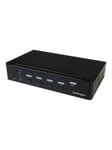 StarTech.com 4 Port HDMI KVM Switch With Built-in USB 3.0 Hub - 1080p