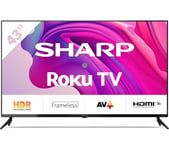 SHARP 2T-C43FD7KF1FB  Smart Full HD HDR LED TV, Black
