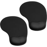 2-pack ergonomiskt handledsstöd för musmatta med gel