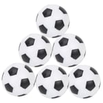 DAUERHAFT Mini Mini Ballon de Baby-Foot en Plastique pour Les Amateurs de Football de Table(6 Pieces)