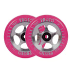 Proto Sparkcykel Hjul Slider Starbright 2-Pack (Pink On Raw) Rosa