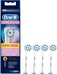 Braun Oral-B SENSI ULTRA THIN  Replacement Electric Toothbrush Heads - 4 Pack