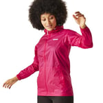 Regatta Womens Pack It Jacket with Hood, Waterproof & Lightweight Packable Shell Rain Mac - Perfect for Outdoors, Camping, Running & Hiking