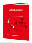 Modern Toss Valentines Cards Funny RUDE Hilarious Humour Cheeky Cartoon Comedy
