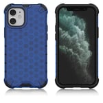 Bofink Honeycomb iPhone 12 Mini skal - Blå Blå