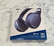 Sharper Image SBT669 Bluetooth Premium Wireless Headphones - NEW UK