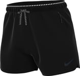 NIKE FB6870-010 M NK DF RUNDVN Stride 4IN SHRT Shorts Men's Black/Reflective SILV Size 2XL