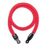 Cooph Braid Camera Strap - Red 125cm