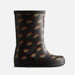 Hunter Classic Rainbow-Print Rubber Wellington Boots - UK 5 Toddler