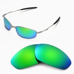 New WL Polarized Emeraldine Replacement Lenses For Oakley Whisker Sunglasses