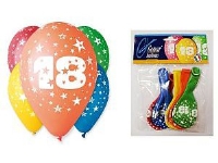 GoDan Balon 12 z nadr. 18, pastel mix GoD - 8021886301908