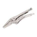 Sealey Locking Pliers Long Nose 170mm 0-50mm Capacity Locking Mole Grips/Pliers