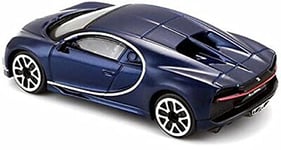 BBURAGO MAISTO FRANCE- Bugatti Véhicule Miniature Chiron-Echelle 1/43, 30348, 10 x 4.5 x 3 Centimeters
