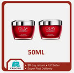 2 X Olay Regenerist 3 Point Firming Anti Ageing Day Cream 50ml