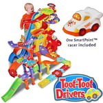 Vtech Toot-Toot Drivers Mega Tracks With Racer Car, 70+ Songs/Melodies/Sounds