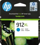 HP 912XL Cyan original ink cartridge for HP Officejet Pro 8022 8023 8024