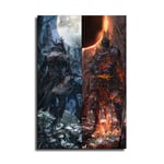 Dark Souls and Bloodborne Canvas Art Poster and Wall Art Picture Print Modern Family Bedroom Decor Posters