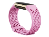 Fitbit - Band för aktivitetsspårare - Stor storlek - frosted lilac - för Fitbit Charge 5