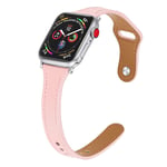 Apple Watch Series 5 40mm genuine leather watch band - Pink