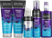 John Frieda Dream Curls Party Bundle SLS & Sulphate Free Curl Nourishing Shampoo