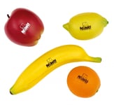 NINO PERCUSSION NINOSET100 Frukt shaker set 4 delar.