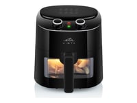 Eta Vista 0168 90000 - Varmluftsfritös - 4.3 Liter - 1.3 Kw - Svart