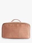 Ted Baker Haanas Croc Effect Large Wash Bag