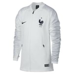 Nike Boy’s France FFF Anthem Jacket Sz S Age 8 - 10 Yrs White Grey 893845 102