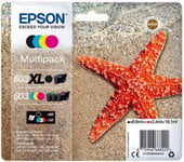 Epson starfish multipack 4-colours 603 xl black/std. cmy