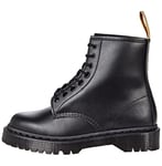 DR MARTENS Men's 8 Eye Boot Sneaker, Black Felix Rub Off, 3 UK