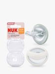 NUK Mommy Feel Soothers, 0-9 months, Pack of 2
