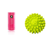 TriggerPoint Grid Foam Roller, Deep Tissue Muscle Massage, Versatile Foam Roller & MobiPoint Massage Ball, Targeted Muscle Relief, Durable and Hygienic, Easy to Clean, Lime, 2"/5cm