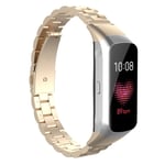 Samsung Galaxy Fit stainless steel watch band - Gold
