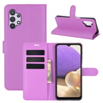 samsung Samsung A32 4G PU Wallet Case Purple