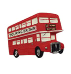 thomas benacci Touring Britain Bus Fridge Magnet - Red Routemaster Double-Decker Souvenir from London England UK/Decoration for Kitchen Home