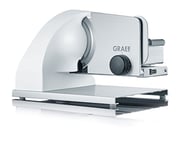 Graef sks901eu Electric 185 W Aluminium Stainless Steel, White Slicer Freiraumschneider (230 V, 50 Hz, Aluminium, Stainless Steel, White, 335 mm, 450 mm